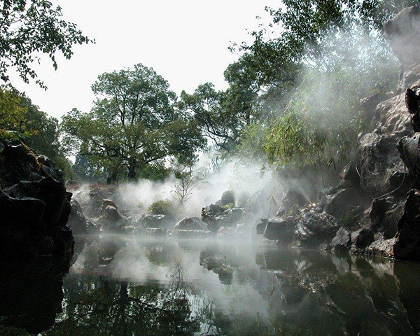 喷（pēn）雾造景